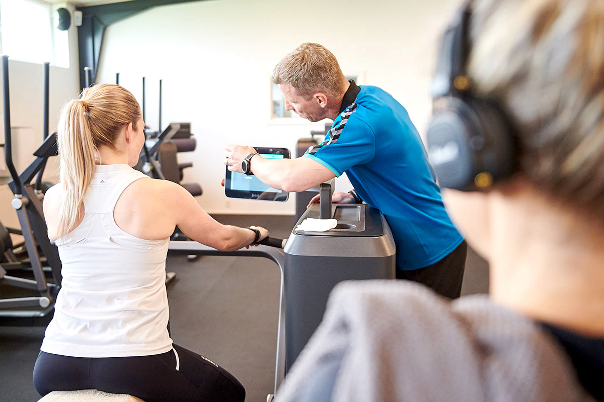 Åbent hus i fitness-afdelingen Åbent hus i fitness-afdelingen