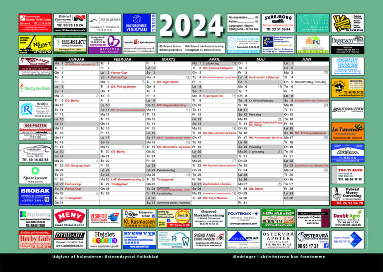 Mon Hjallerup er klar til en kalender?