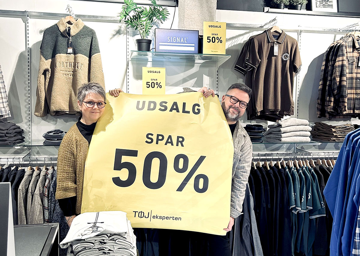 Så er vinterudsalget godt i gang i Hjallerup Så er vinterudsalget godt i gang i Hjallerup