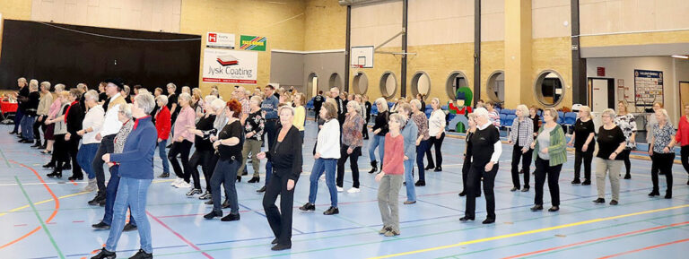 Line-dance bal i Hjallerup Idrætscenter