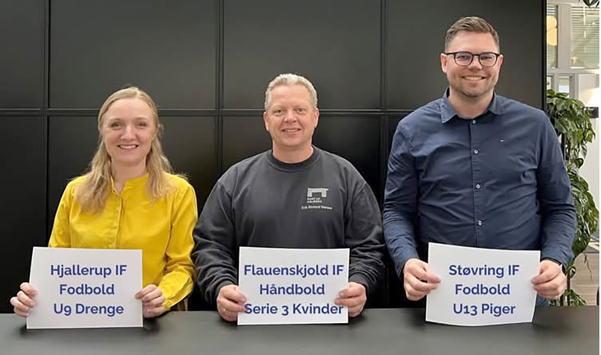 Sponsorat til serie 3 kvinder og U9 drenge Sponsorat til serie 3 kvinder og U9 drenge