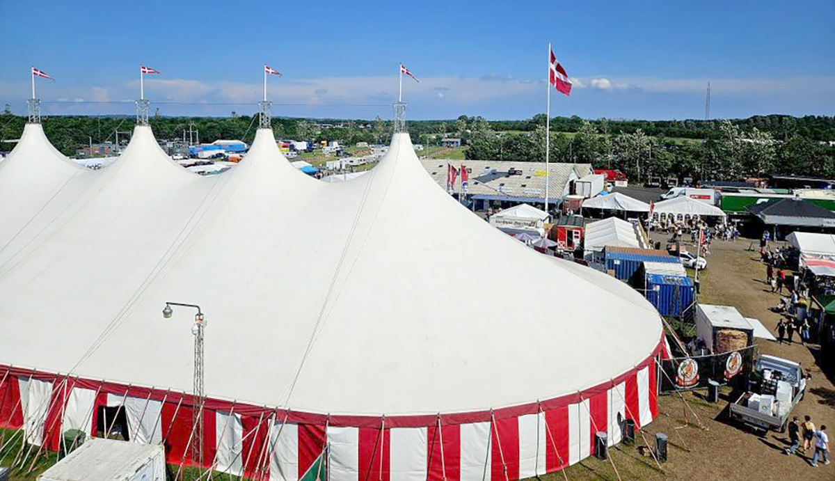 Hjallerup Samvirke sælger markedets to største telte Hjallerup Samvirke sælger markedets to største telte