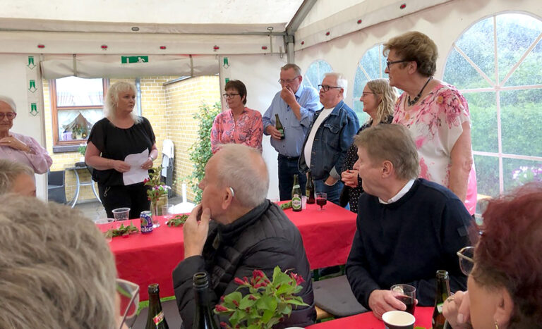 Afskedsreception i Salon Channet