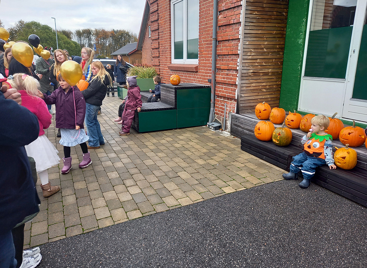 Halloween hos købmanden Halloween hos købmanden