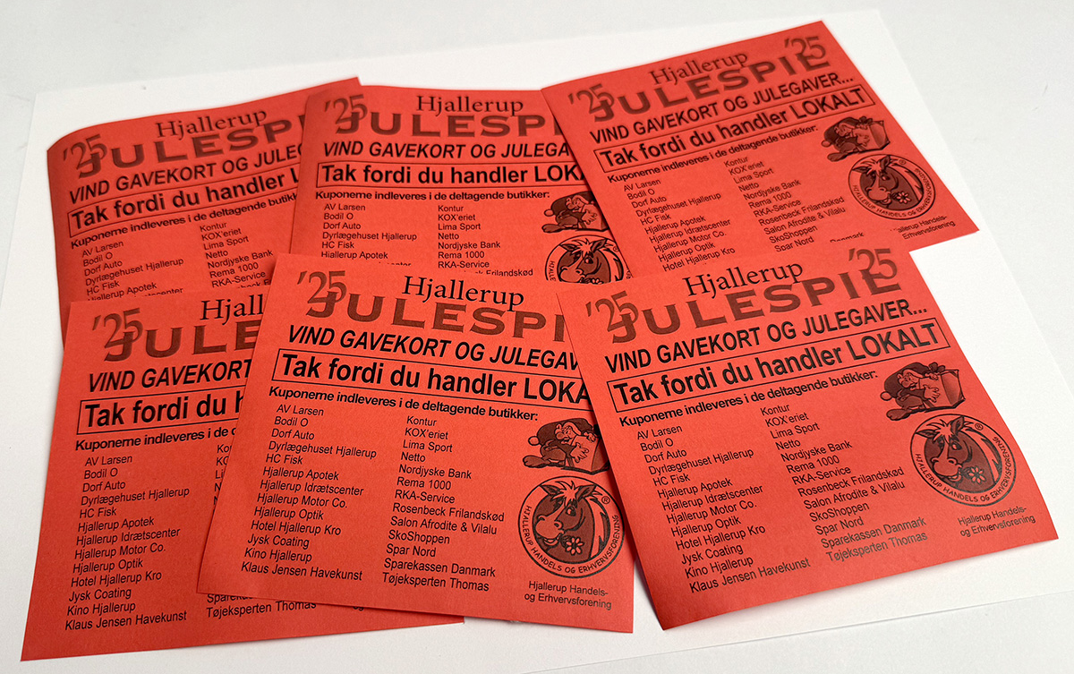 Julespillet i Hjallerup fik igen stor lokal opbakning Julespillet i Hjallerup fik igen stor lokal opbakning