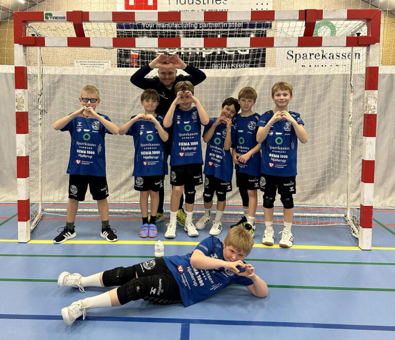 Hjallerup Håndbold scorede for Danmarks Indsamlingen