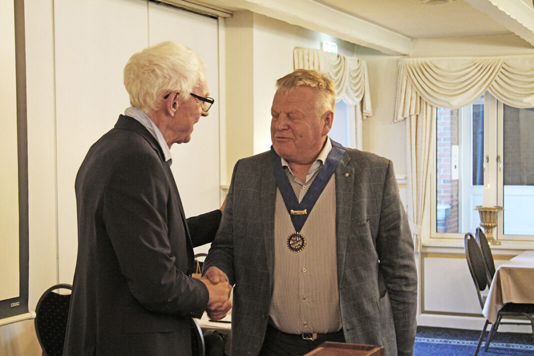 Ny præsident i Dronninglund Rotary Klub Ny præsident i Dronninglund Rotary Klub