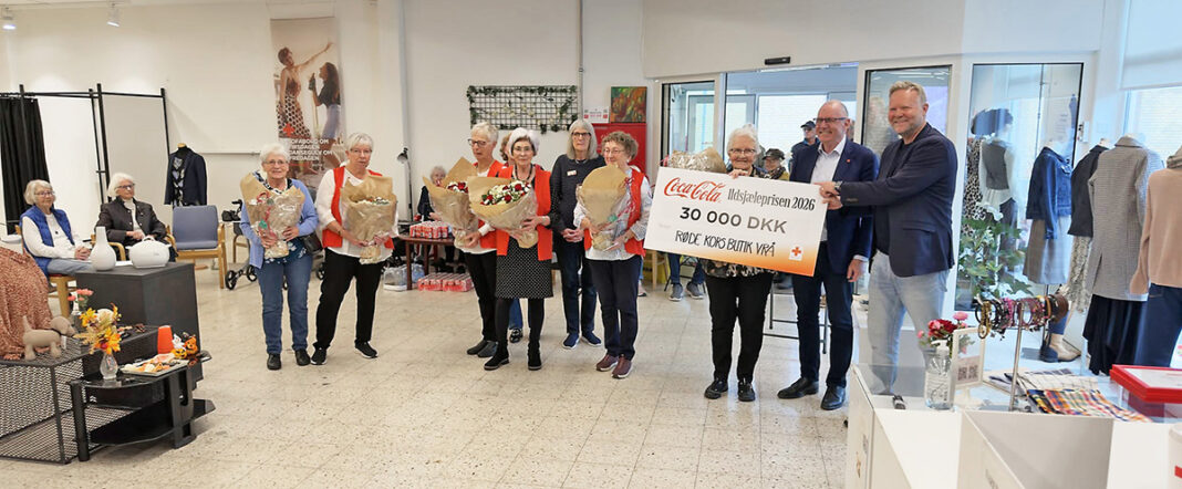 Frivillige i Vrå hædret med pris på 30.000 kroner Frivillige i Vrå hædret med pris på 30.000 kroner